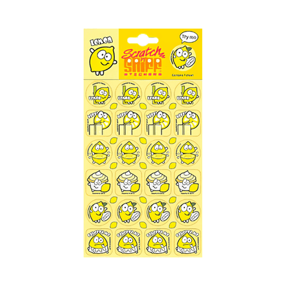 Lemon Scratch & Sniff Sticker Sheet