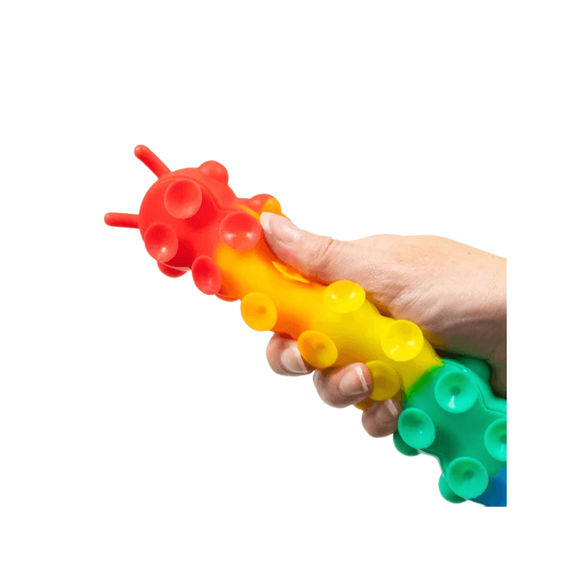 Light Up Push Popper Caterpillar