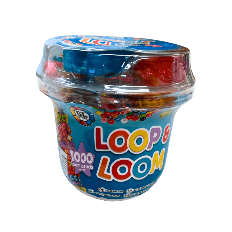 Loop & Loom 1000 Loom Bands Tub – PoundFun™