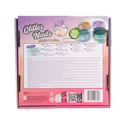 Love & Hugs Eco Friendly Glitter Nail Kit