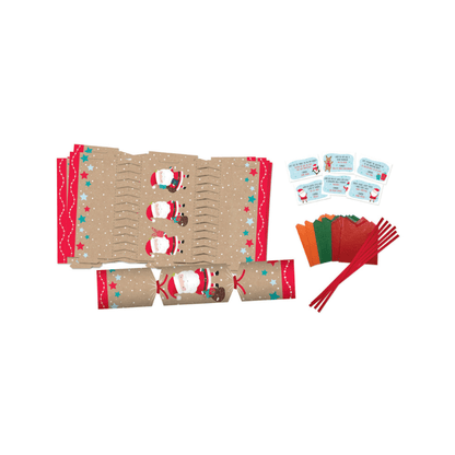 Make And Fill Your Own Christmas Cracker Kit- Santa