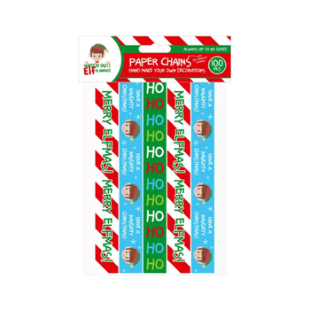 Make Your Own Christmas Paper Chains - 100 Pieces