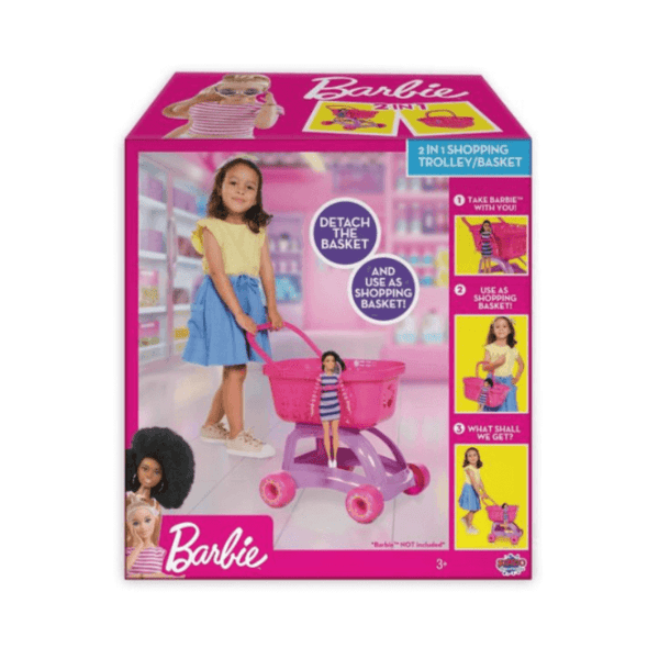 Barbie 2025 shopping trolley