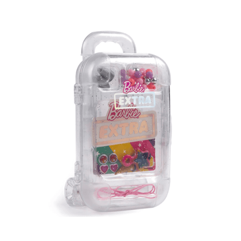 Mattel Barbie Extra Jewellery Suitcase Surprise - Clear