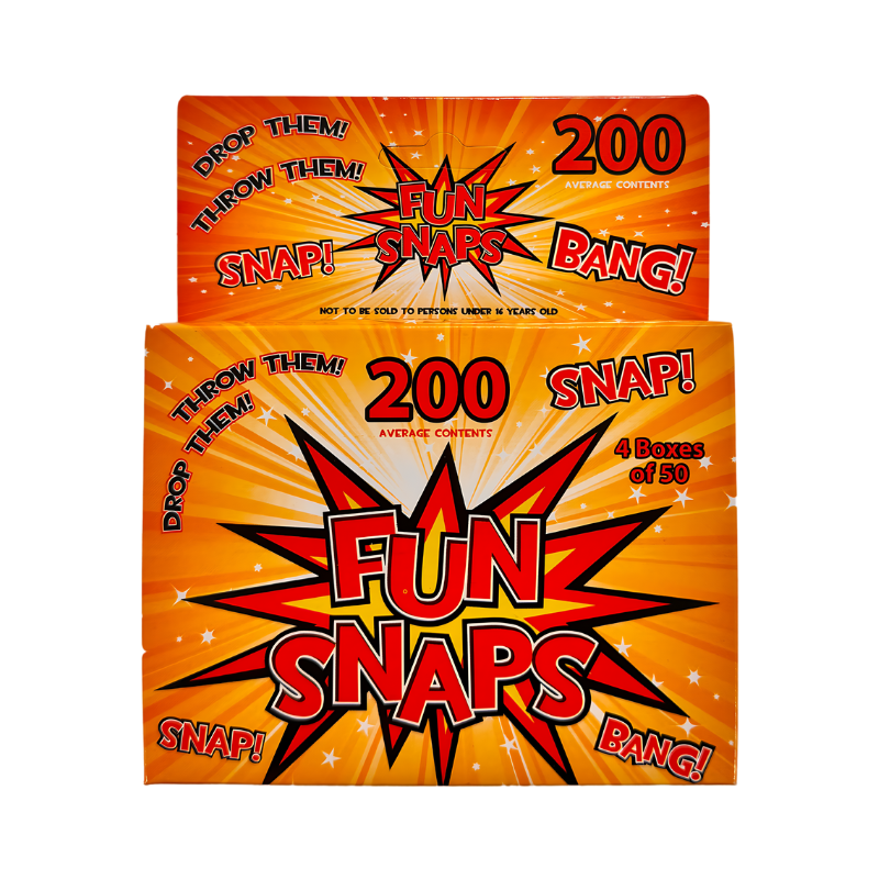 Mega 200 Pack of Fun Snaps