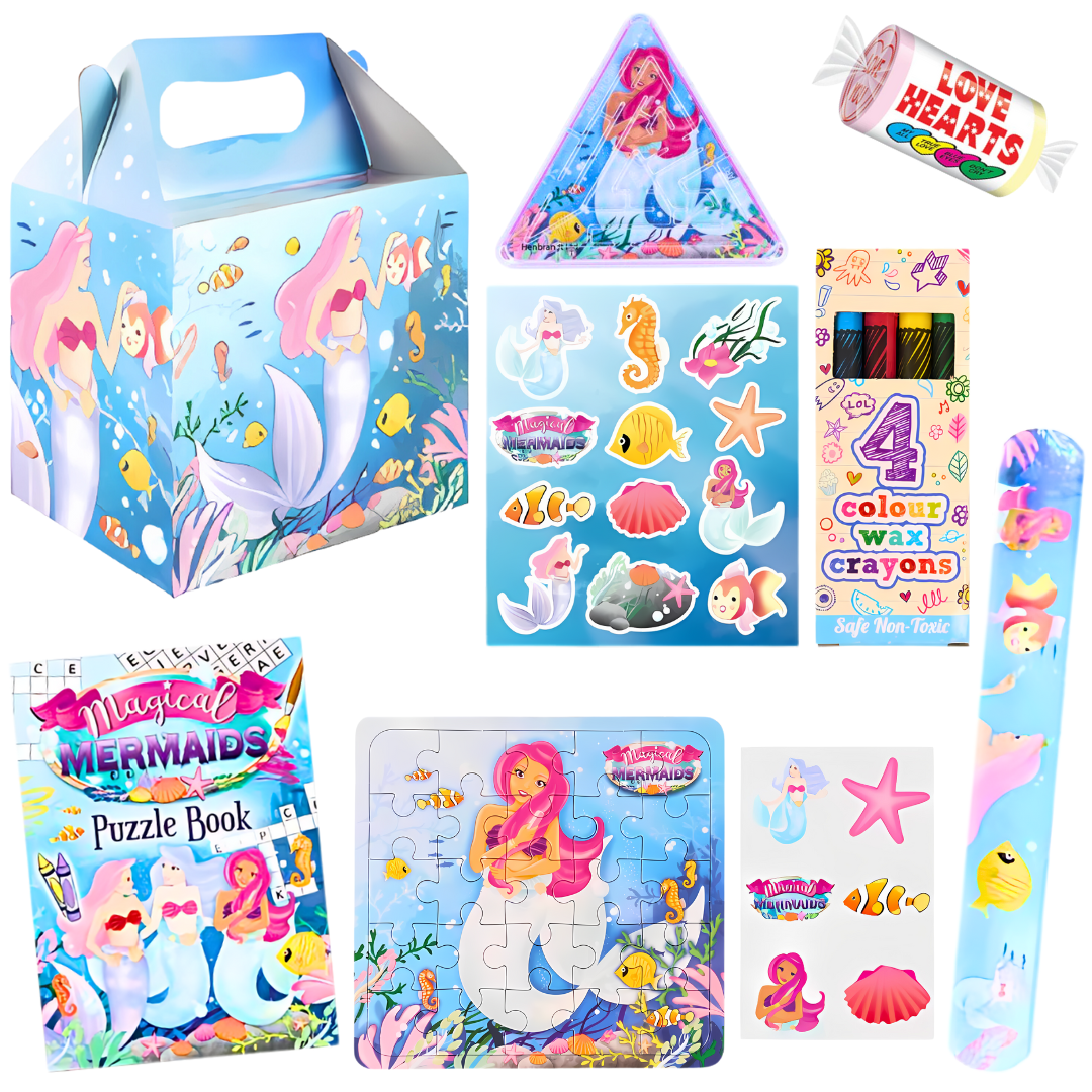 Mermaid Theme Pre-Filled Party Boxes