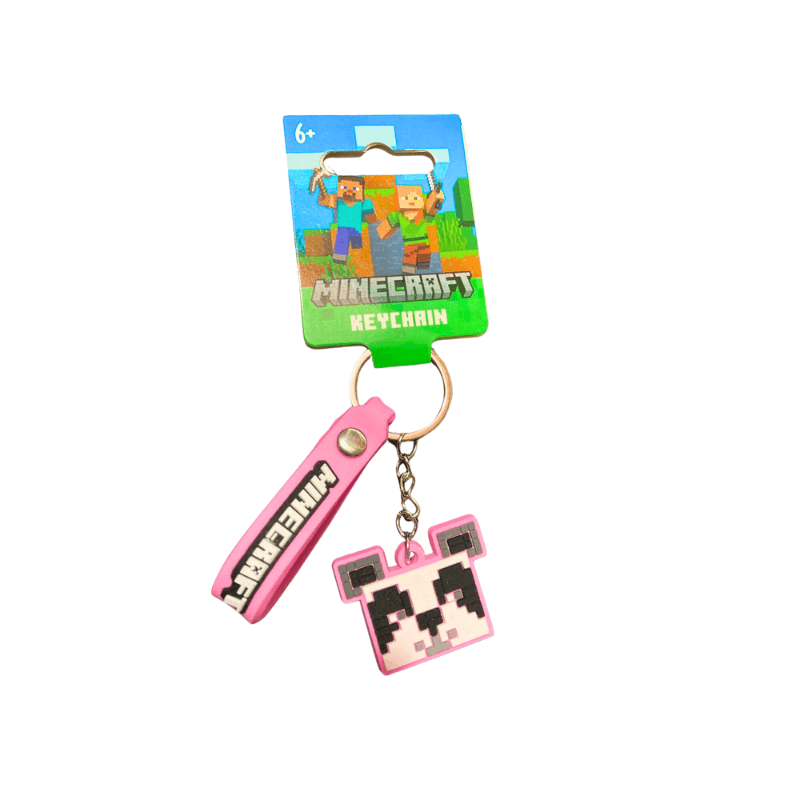 Minecraft Soft Charm Keychain