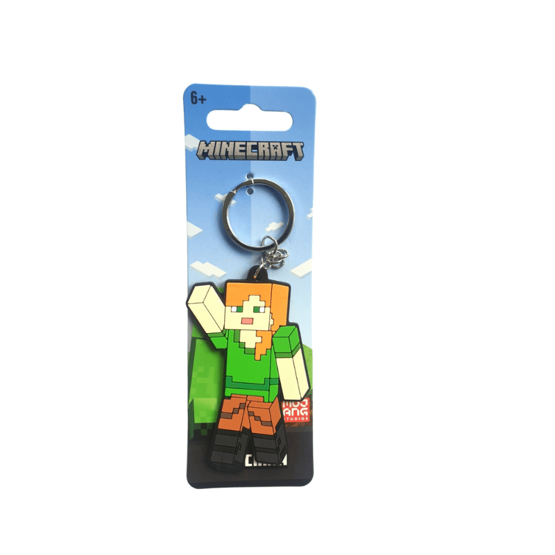 Minecraft Soft Keychain