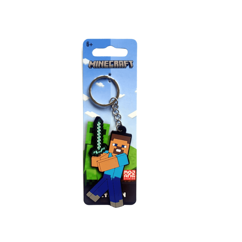 Minecraft Soft Keychain