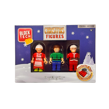 Mini Block Tech Christmas Figures