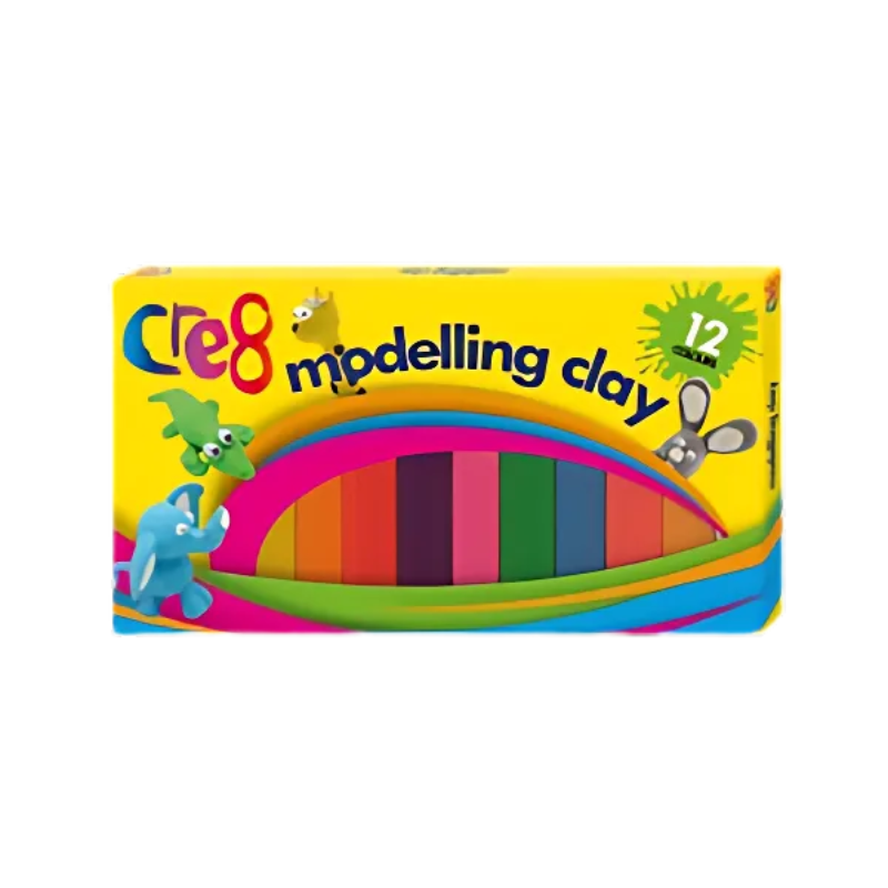 Modelling Clay Kit With 12 Colours