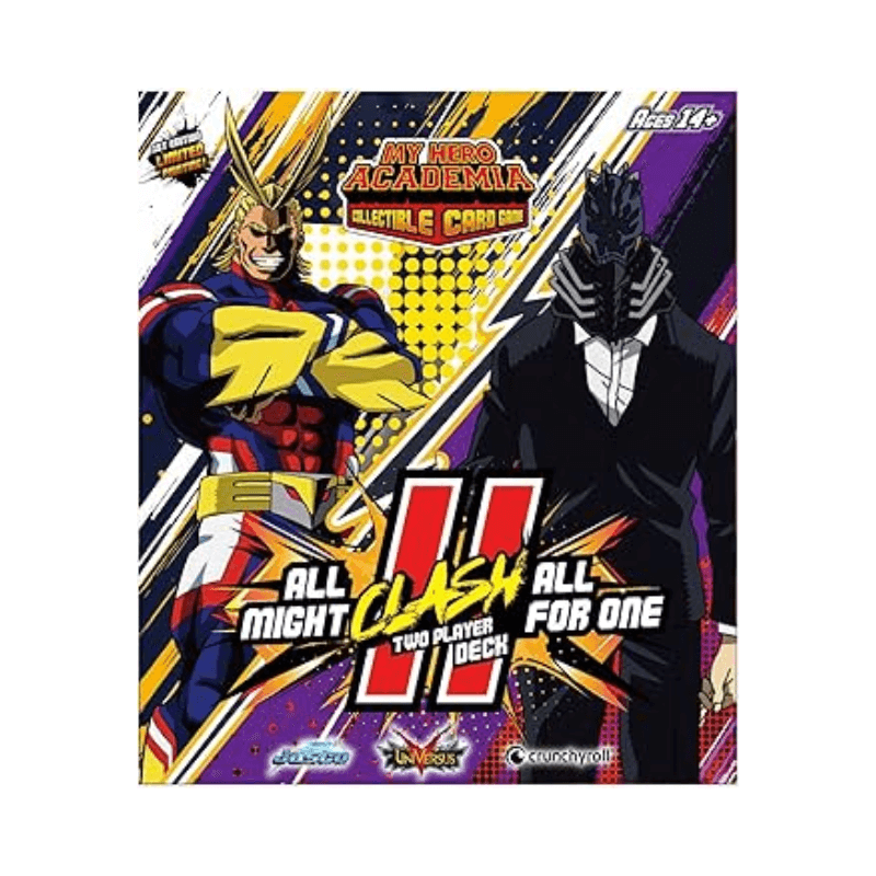 My Hero Academia Collectible Card Game Clash Two player Deck