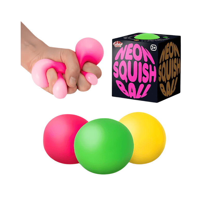 Neon Squish Ball