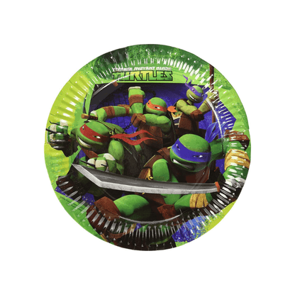 Pack Of 8 Teenage Mutant Ninja Turtles Party Plates