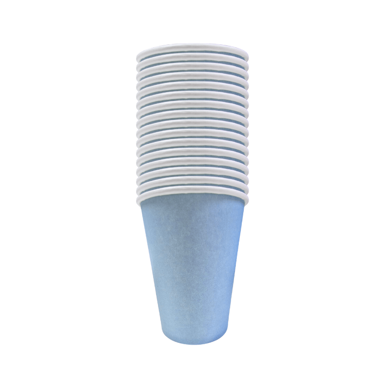 Pastel Blue Party Cups 16 Pack