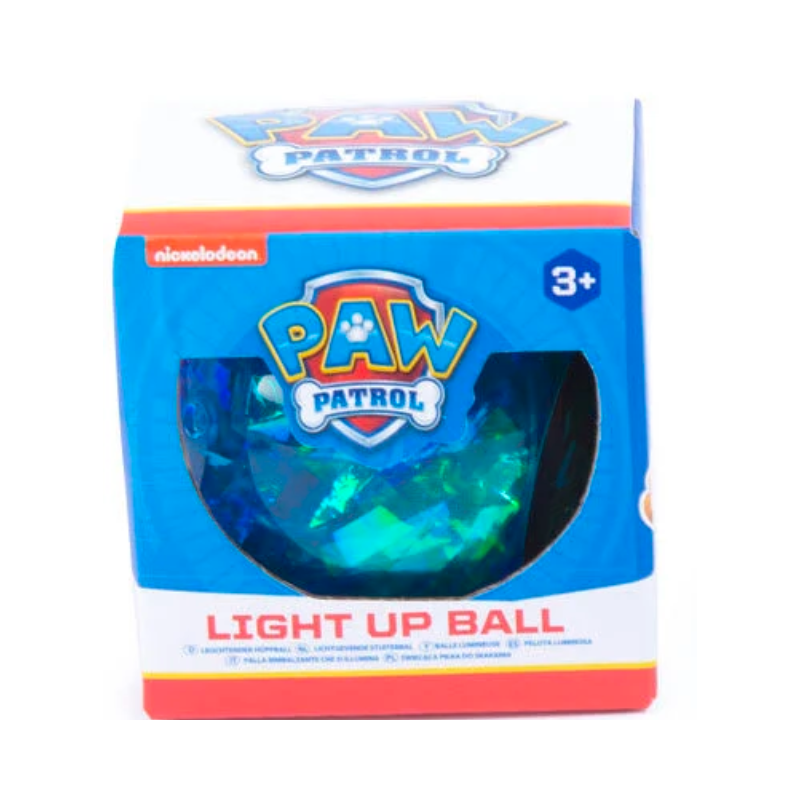 Chase Paw Patrol Blue LED Bouncy Ball 