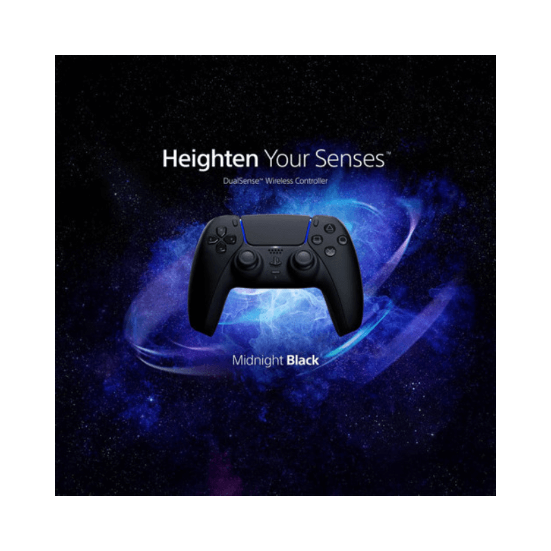 PlayStation 5 Dualsense Wireless Controller - Midnight Black