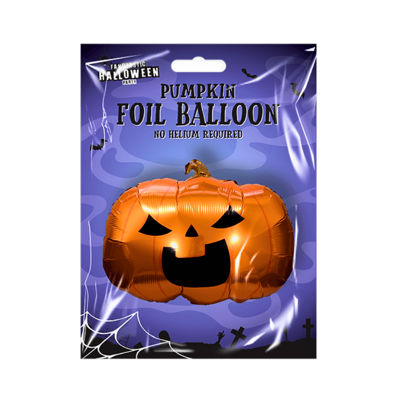 Pumpkin Halloween Foil Balloon