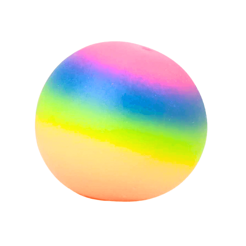 Rainbow Squish Ball