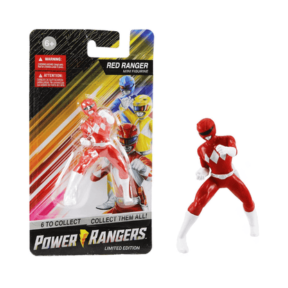 Red Power Rangers Mini Figure