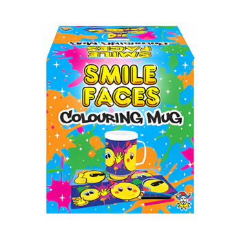  Smiley Faces Colouring Mug