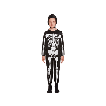 Skeleton Fancy Dress Costume - Age 4-6