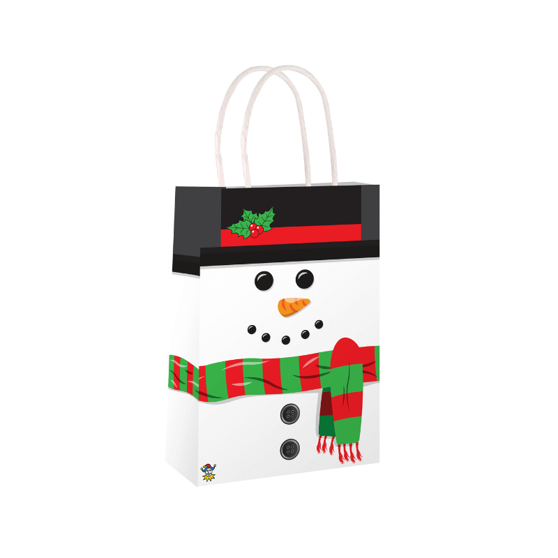 Snowman Christmas Party Bag