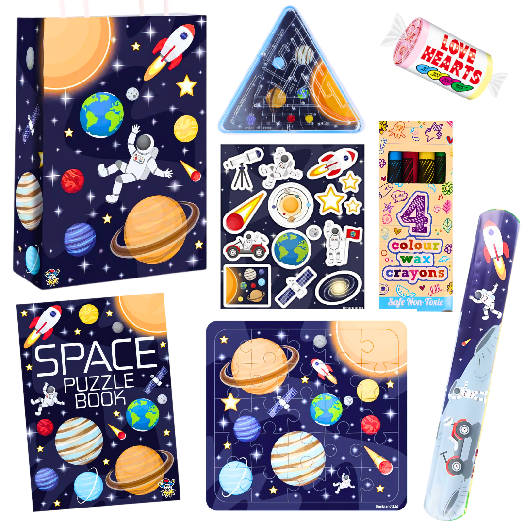 Space Theme Pre-Filled Party Bags