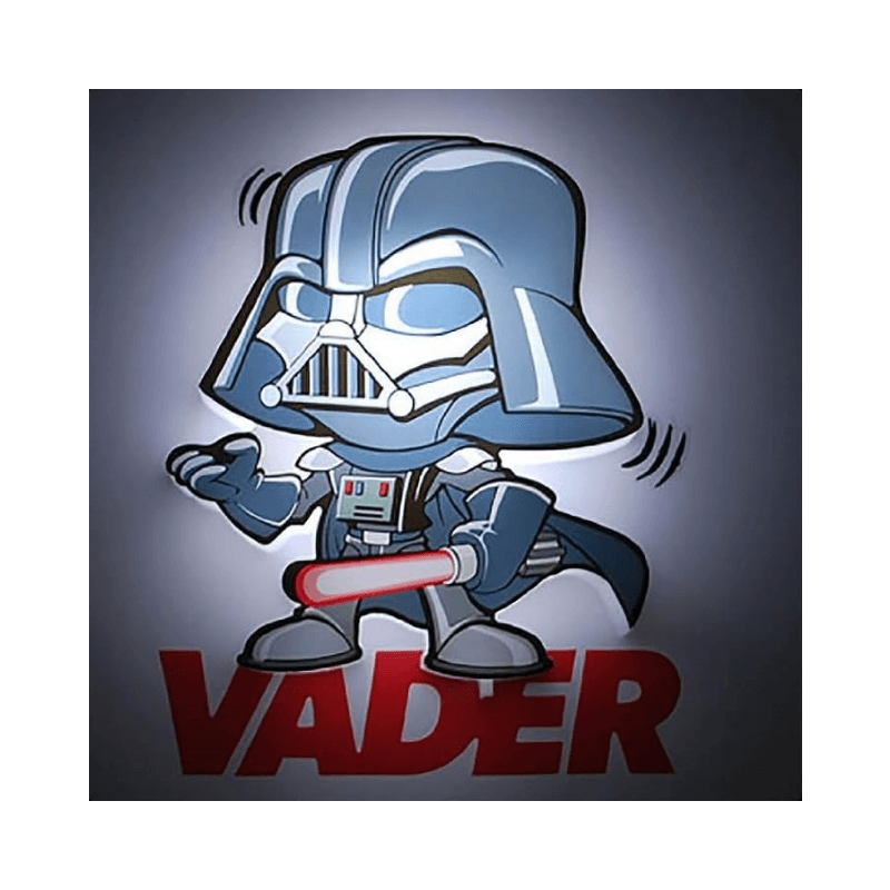 Star Wars Darth Vader 3D Deco LED Wall Light – PoundFun™