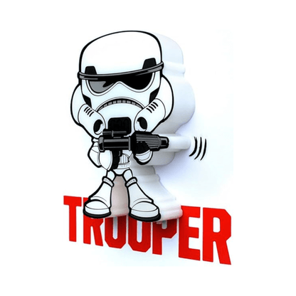 Star Wars Storm Trooper 3D Deco LED Wall Light