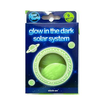 Stick On Glow In The Dark Solar System