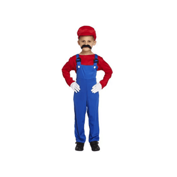 Super Mario Inspired Fancy Dress Costume - Age 4-6