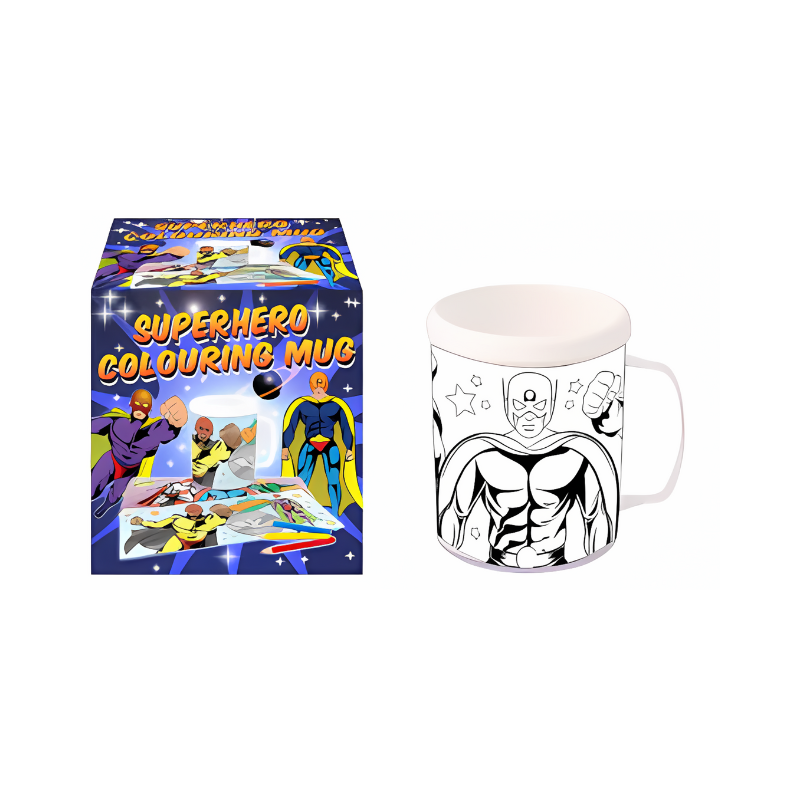 Superhero Colouring Mug