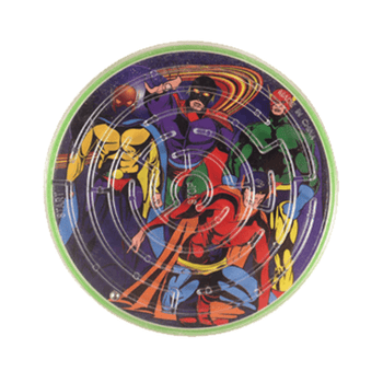 Superhero Puzzle Maze