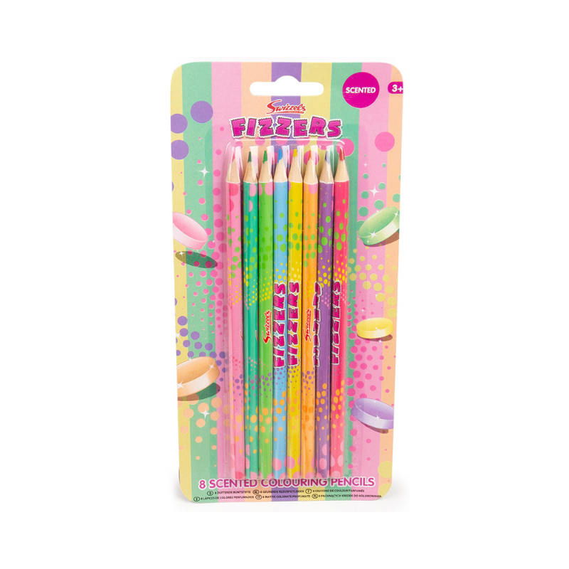 Swizzels Refreshers Scented Colouring Pencils 8 Pack