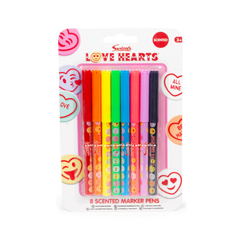 Swizzels Love Hearts Scented Felt Tips 8 Pack