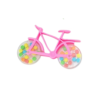 Toy Bike With Sweet Filled Wheels