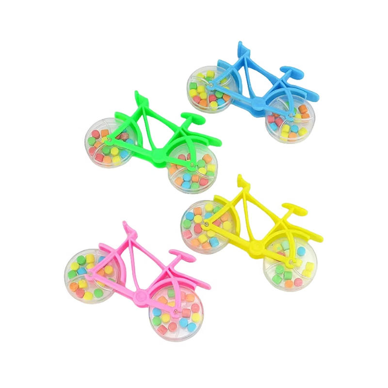 Toy Bike With Sweet Filled Wheels