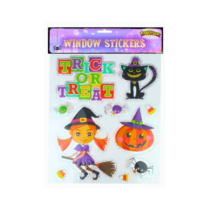 Trick Or Treat Window Stickers 