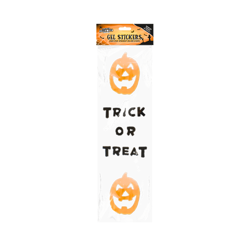 Trick Or Treat Halloween Gel Stickers Poundfun™