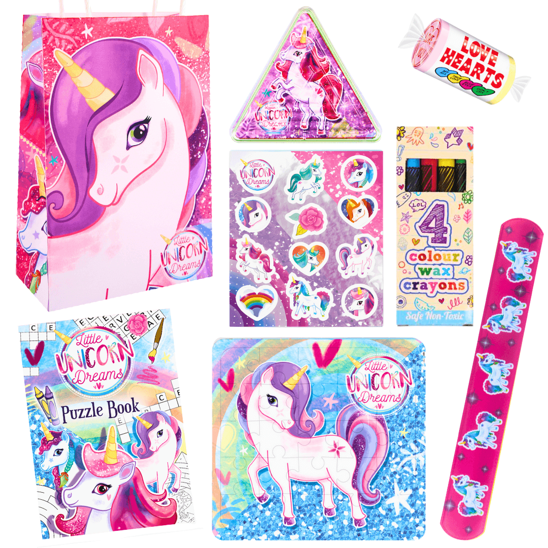 Unicorn Theme Pre-Filled Party Bags