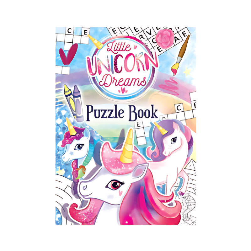 Livre de puzzle Licorne