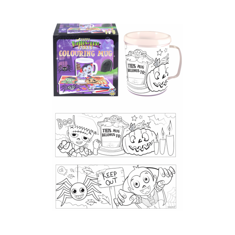 Halloween Colouring Mug