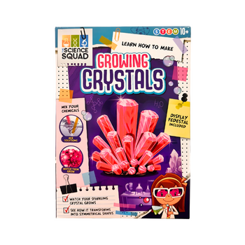The Science Squad Crystal Growing Kit - Pink