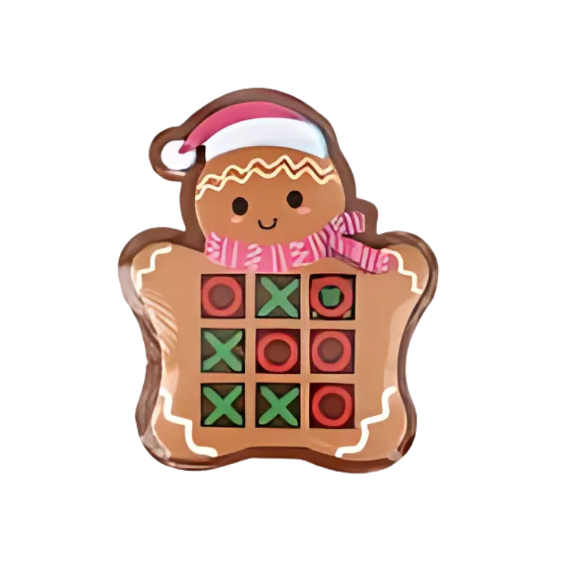 Gingerbread Noughts & Crosses Game