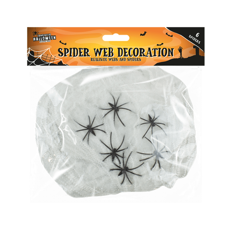 Halloween Spider Web Decoration