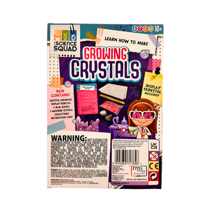 The Science Squad Crystal Growing Kit - Purple