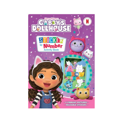 Gabby's Dollhouse Sticker by Numbers