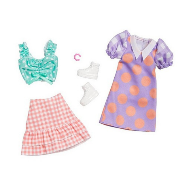 Mattel Barbie Doll Polka Dot Outfit & Accessories – PoundFun™