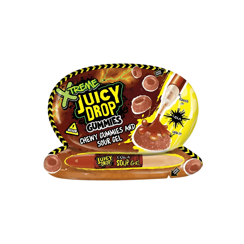 Xtreme Juicy Drop Gummies & Sour Gel - Sour Cola